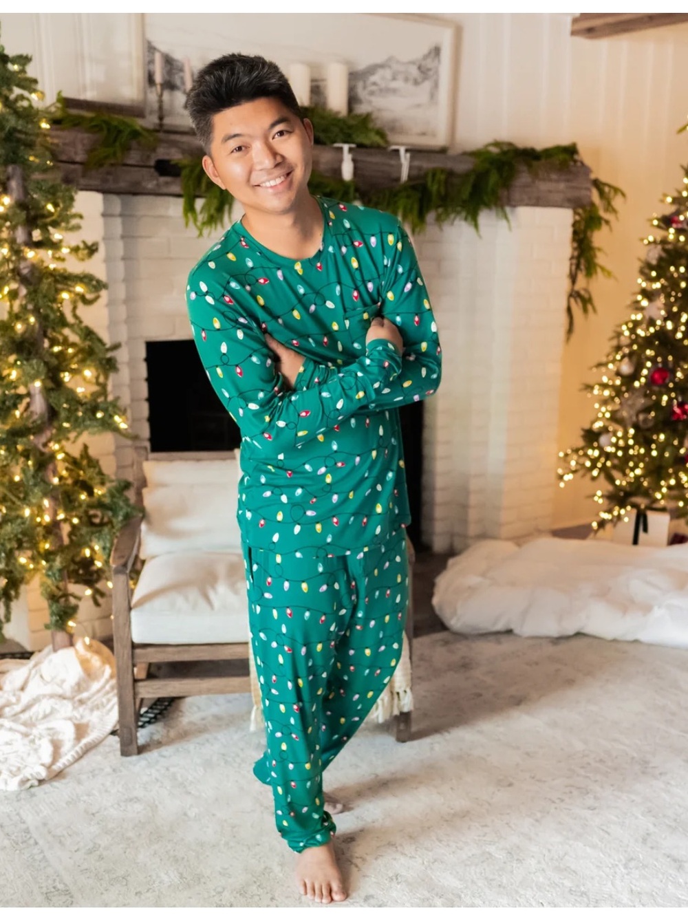Kyte Men’s Jogger Set - Merry and bright